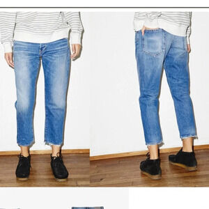 6397 100%Cotton  "Men’s Style" Italian Jeans Medium Wash Straight Leg